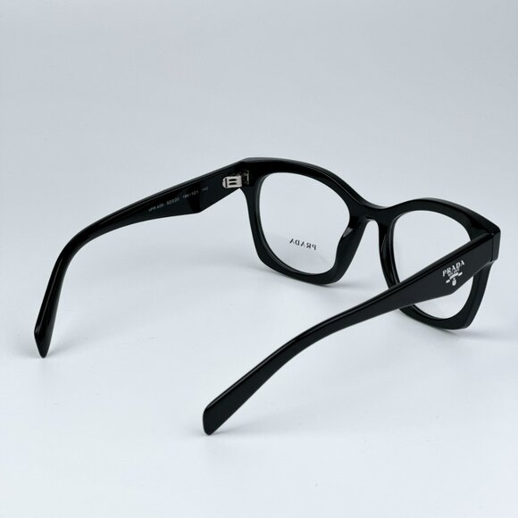 Prada PRA05V 16K1O1 BRAND NEW Eyeglasses Black Women Cat Eye - Picture 5 of 9